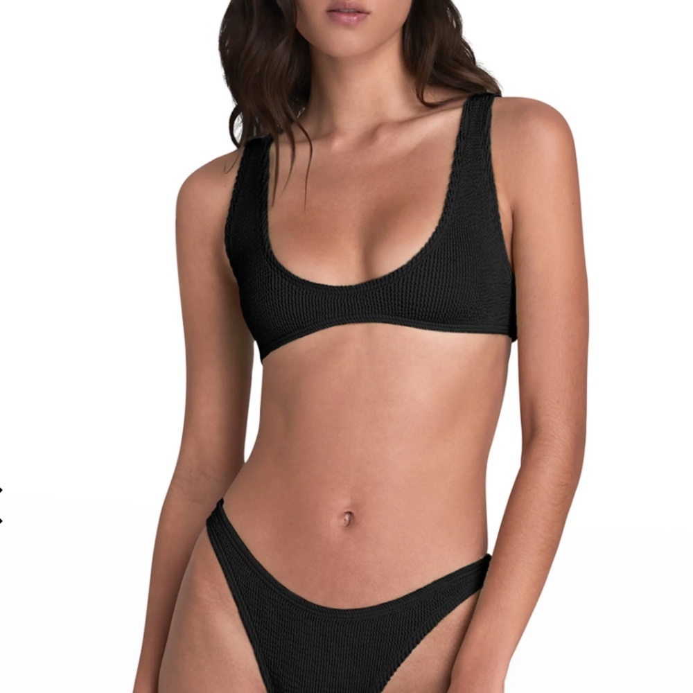 NWT Bond Eye Scout Bikini Top in Black One Size fits all